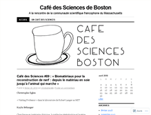 Tablet Screenshot of cafesciences.org